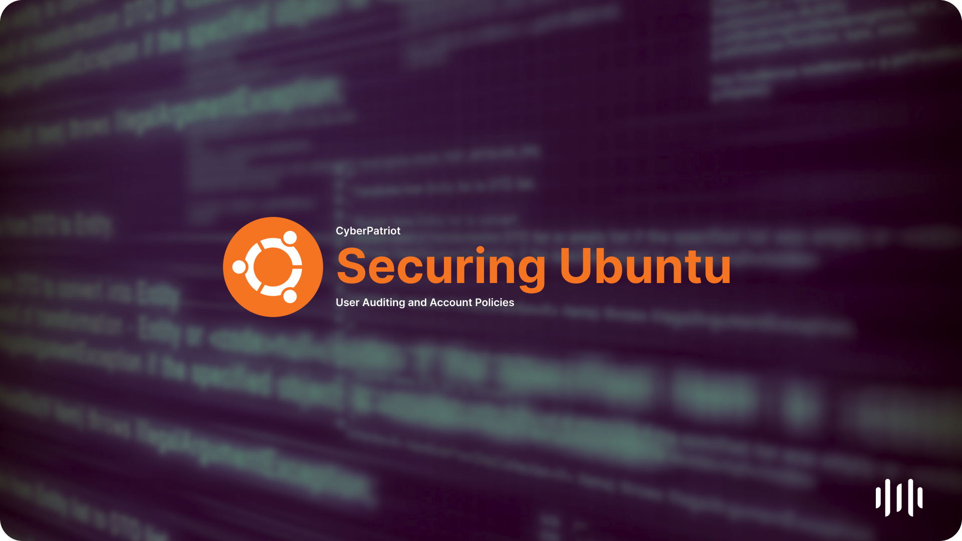 Ubuntu User Auditing and Account Policies